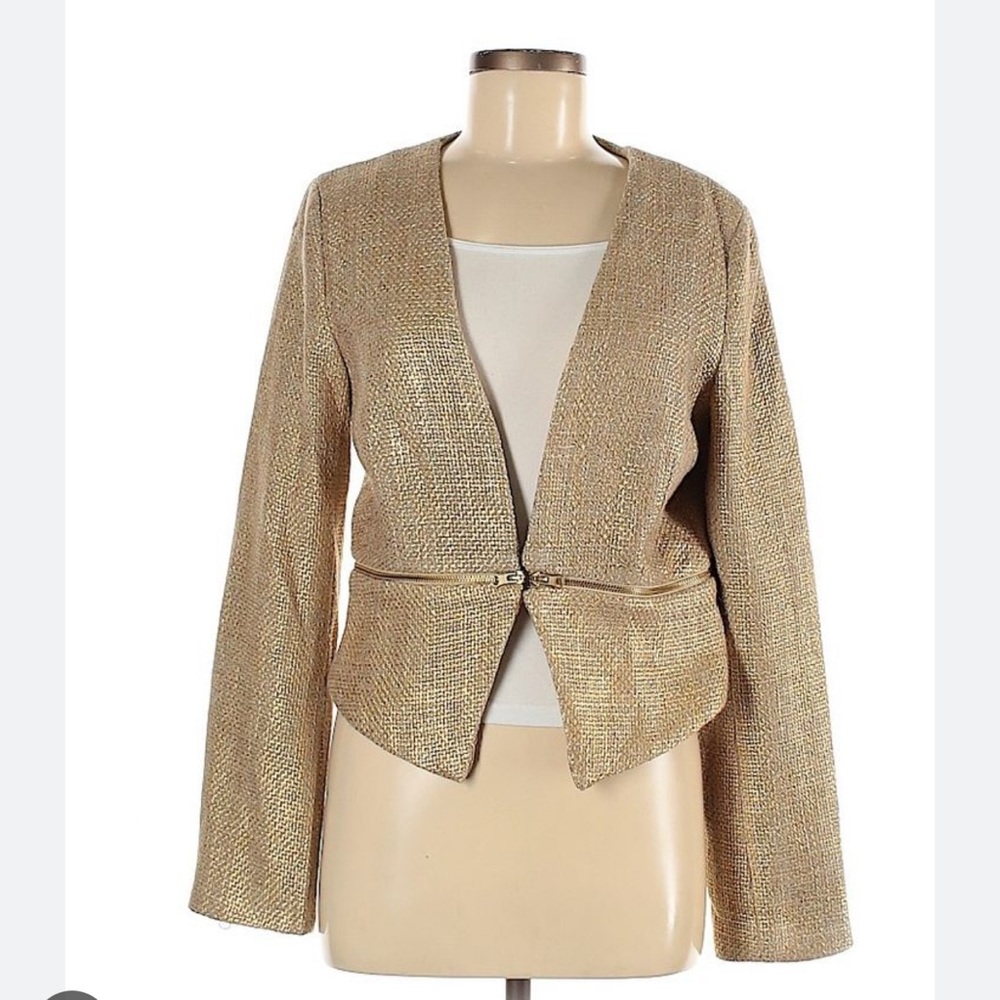 Gold blazer